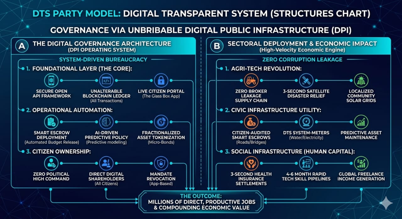 DTS Dynamic Operating Interface Structure